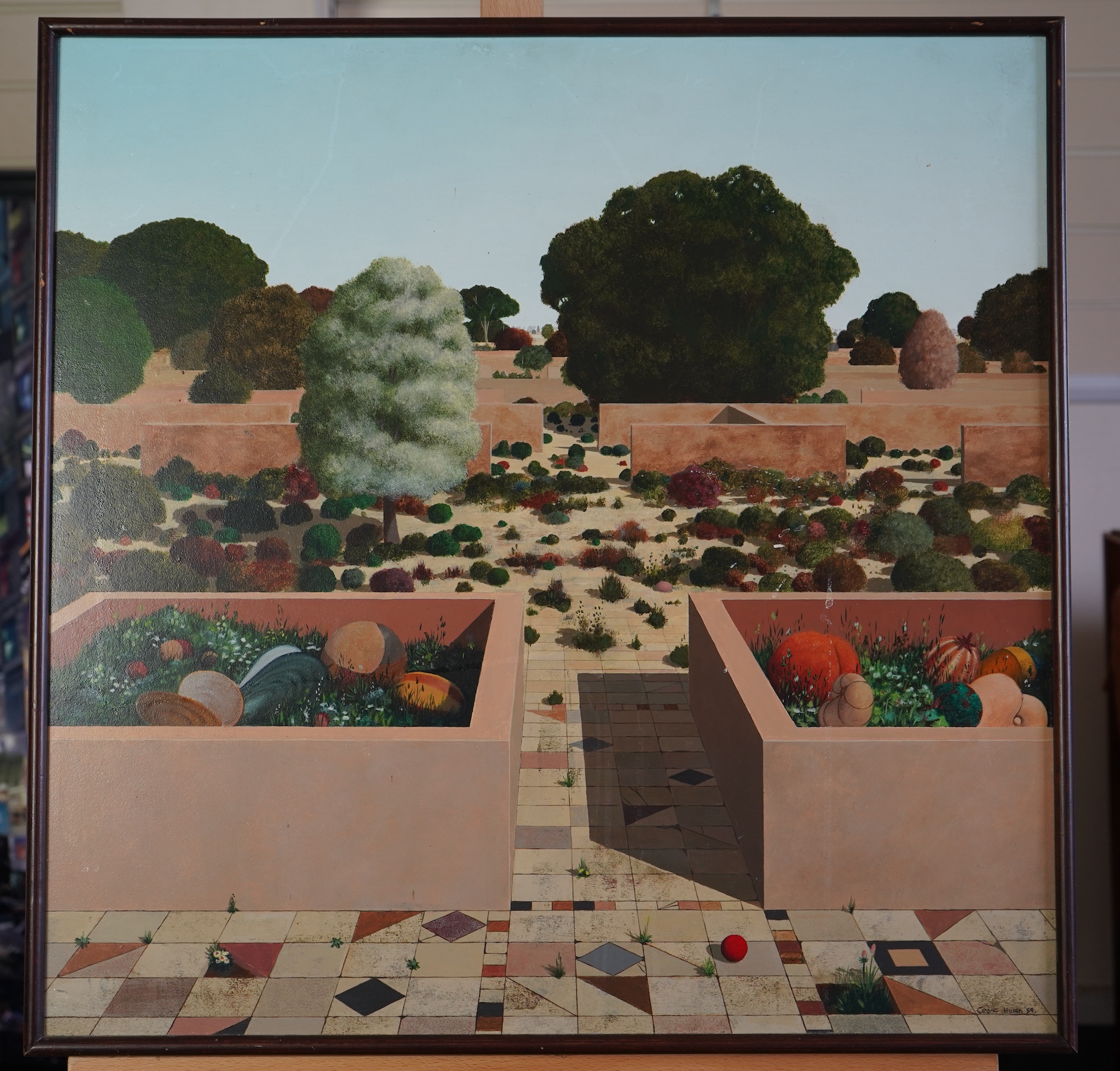 Cedric Huson, Contemporary, Deserted Garden